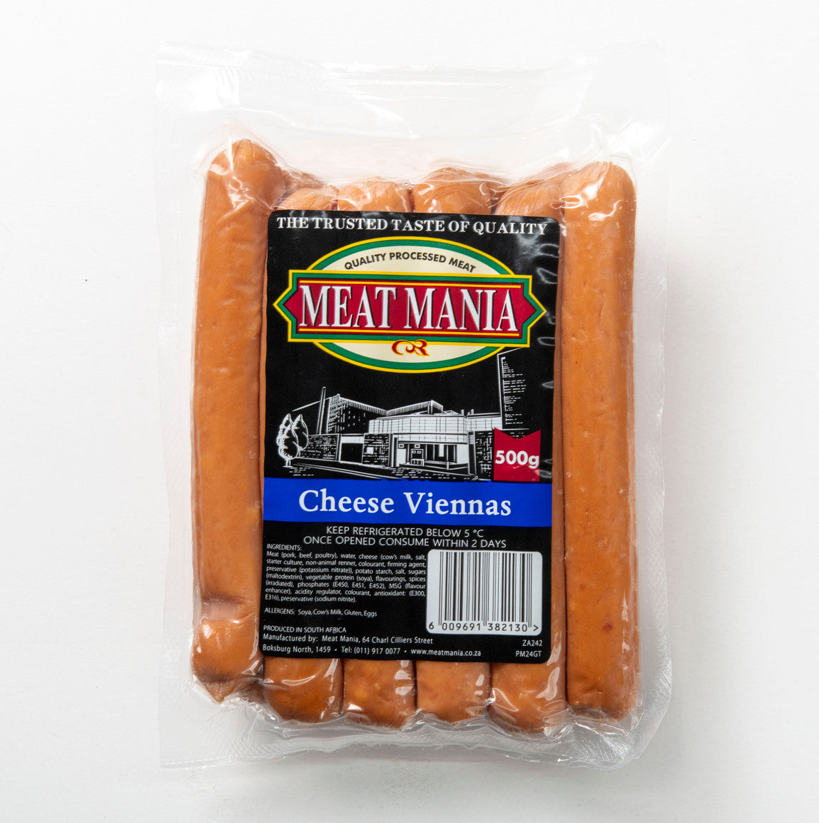 Cheese Vienna 500g