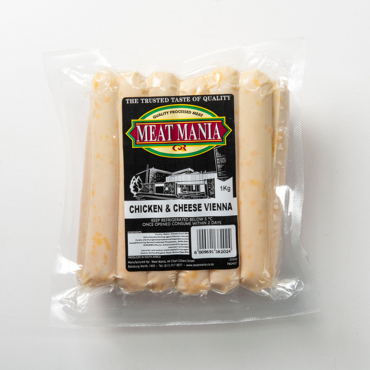 Chicken & Cheese Vienna 1kg