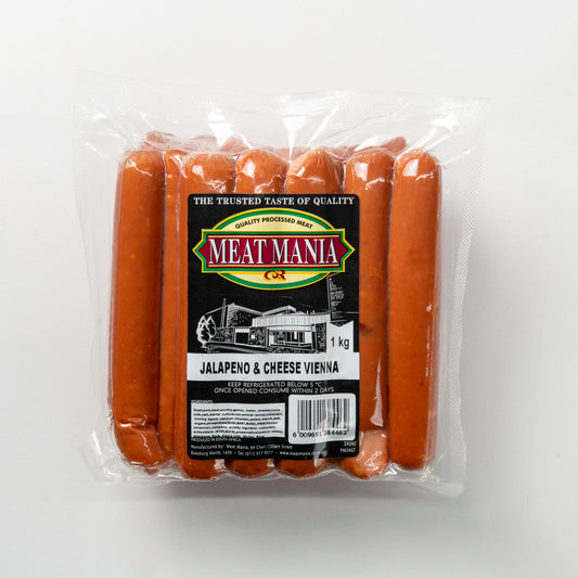 Jalapeno & Cheese Vienna 1kg